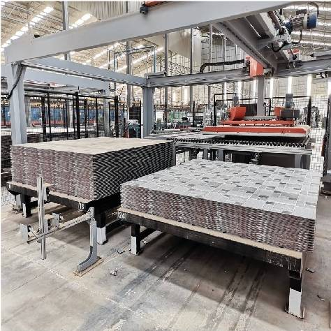 TWO NEW PRODUCTION LINES FOR PORCELAIN STONEWARE TILES