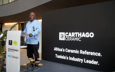 Une première de son histoire : Carthago Ceramic est le Sponsor Officiel de « La soirée africaine des architectes «
